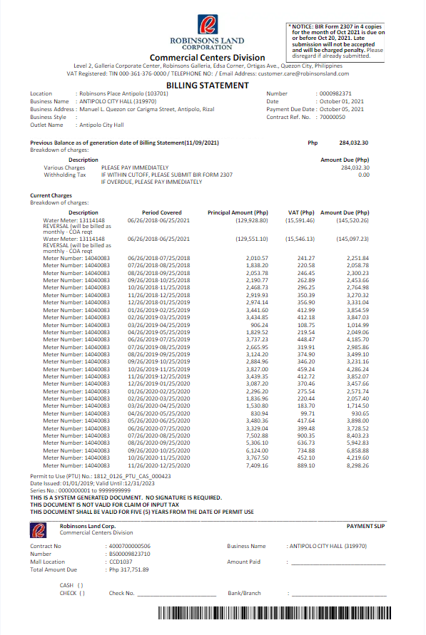  Minol USA business utility bill 